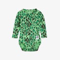 Mini Rodini Leopard ls body Green