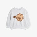 Mini Rodini Flundra sp sweatshirt Grey Melange