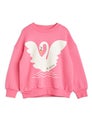 Mini Rodini Swan sp sweatshirt Pink