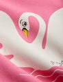 Mini Rodini Swan sp sweatshirt Pink