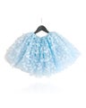 DOLLY by Le Petit Tom &reg; ALLOVER BUTTERFLIES TUTU SKIRT light blue