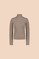 Kaiko  	Rib Rollneck, Taupe