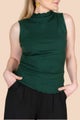 Kaiko  Rib Top, Dark Green