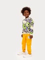 Mainio Spy Panda sweatshirt Sylvan Green