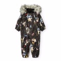Molo Pyxis - Pyxis Fur - Baby Snowsuits Paisley Flowers