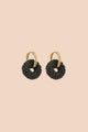 Kaiko Veda Earrings, Black