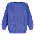 Metsola  Cotton Knit Jumper -Lasten Neulepaita | Electric