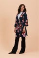 Kaiko  Kimono, Cherry Blossom Navy