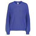 Metsola  Cotton Knit Jumper -Neulepaita | Electric