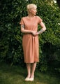 Aarre  Larissa dress, Caramel Dot