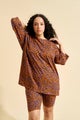 Aarrelabel  Lenita Oversize T-Paita, Leo Copper