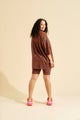Aarrelabel  Lenita Oversize T-Paita, Leo Copper