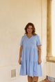 nakoa  Layered dress , Serenity Blue