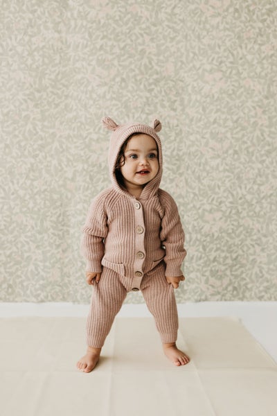 Jamie Kay  Luca Knitted Onepiece - Mahogany Rose Marle