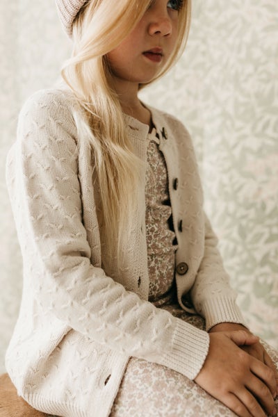 Jamie Kay Gabrielle Cardigan - Macadamia