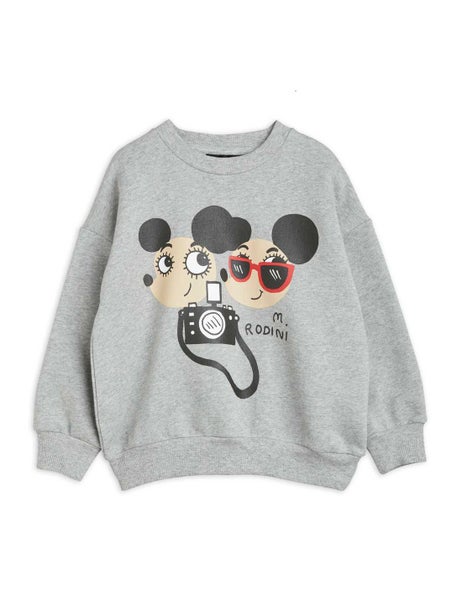Mini Rodini Ritzratz sp sweatshirt Grey melange