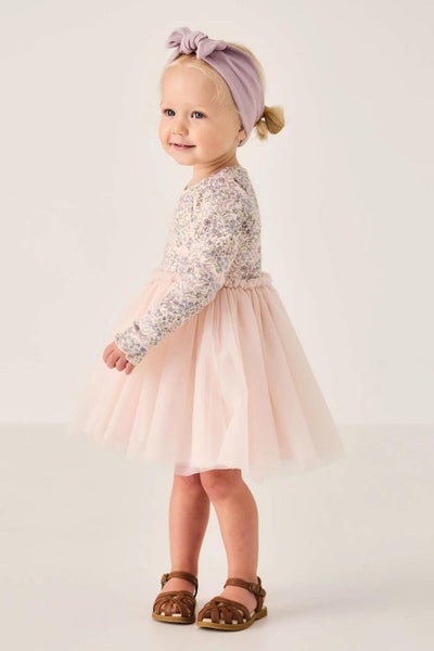 Jamie Kay  Anna Tulle Dress - April Floral Mauve