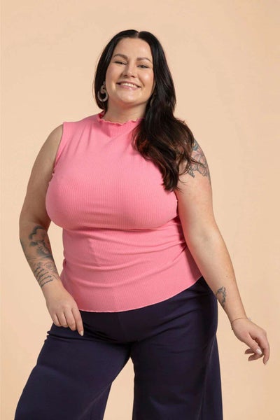 Kaiko  	Rib Top, Tulip