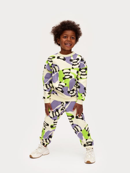 Mainio Spy Panda sweatshirt Sylvan Green