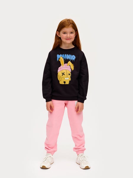 Mainio Rag Bunny sweatshirt Black