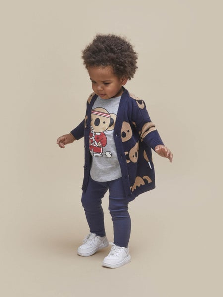Huxbaby Koala Knit Cardi