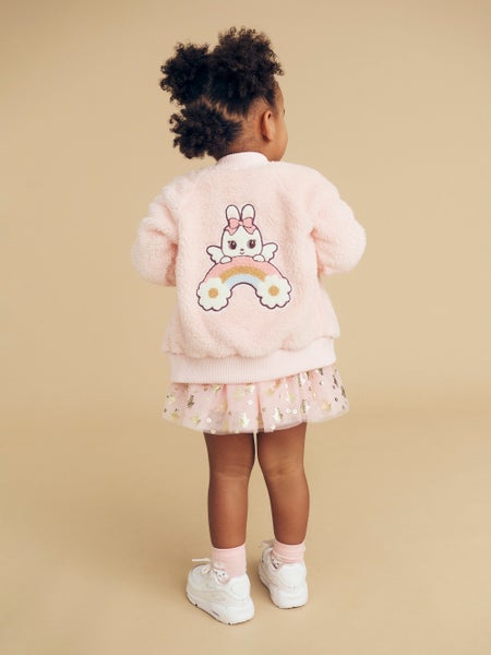 Huxbaby FAIRY BUNNY FUR JACKET