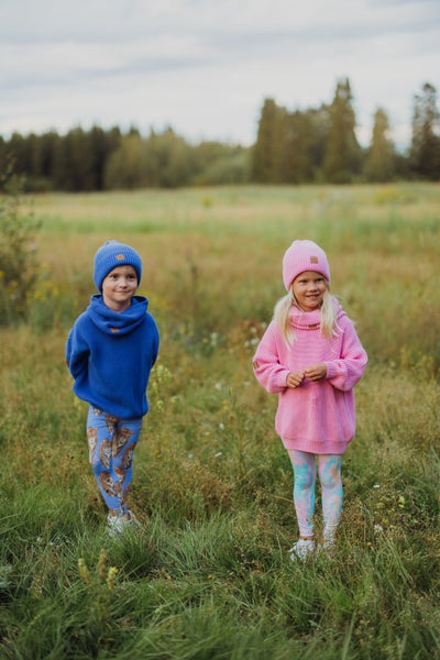 Metsola  Cotton Knit Jumper -Lasten Neulepaita | Candy