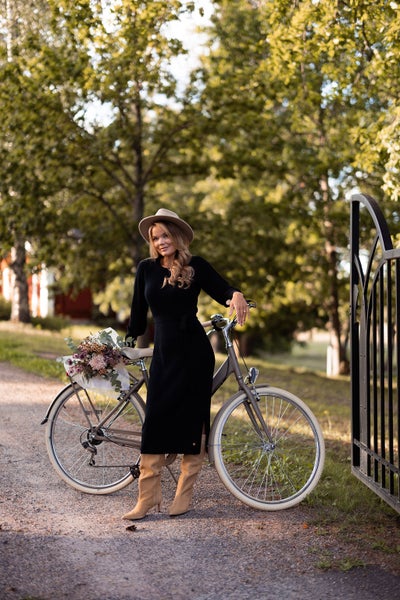 nakoa  Leona Dress, Black