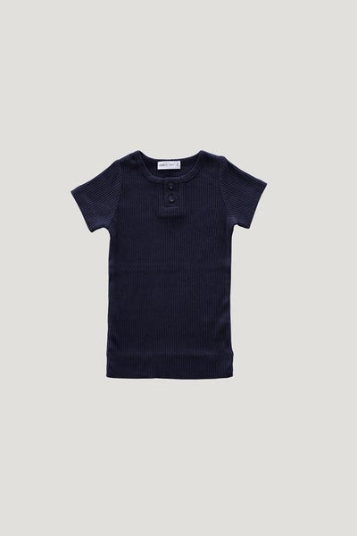 Cotton Modal Tee - Dark Grey