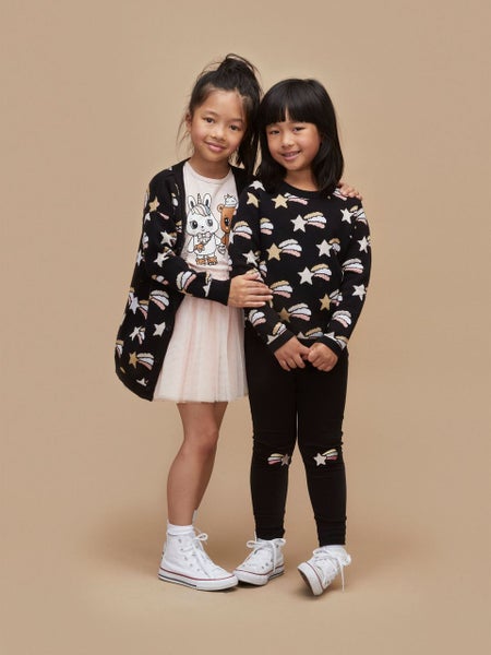 Huxbaby SHOOTING STAR KNIT CARDI