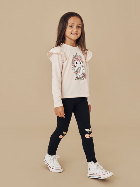 Huxbaby  CHERRY LOVE KNEE LEGGING