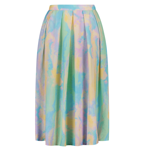 Metsola  Sunset Pleated Skirt -Hame