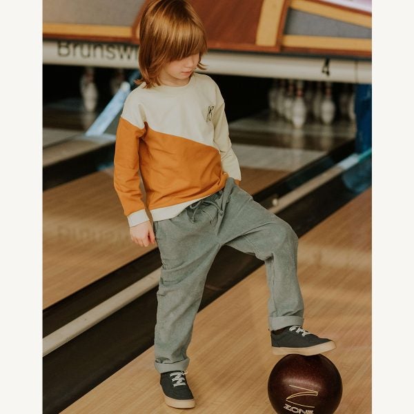 Sproet & Sprout       Sweatshirt Colourblock Terra