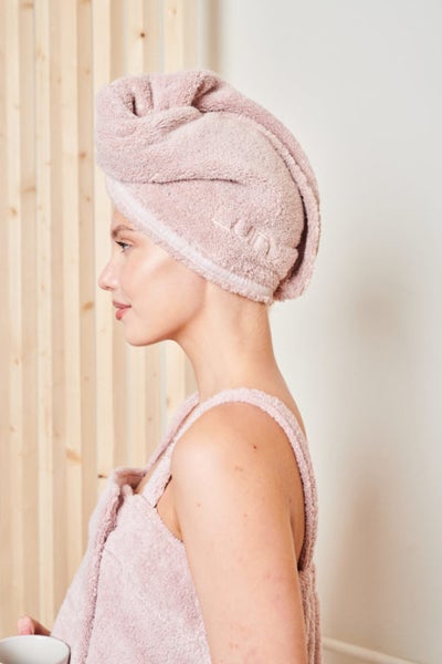 LUIN LIVING Your Home I Your Spa Hiuspyyhe Dusty Rose