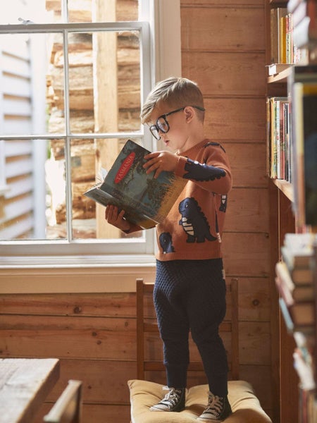 Huxbaby DINO KNIT JUMPER