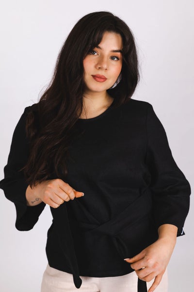 nakoa  Ophelia Blouse Black