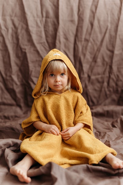 Aarre  Haven-kylpyponcho, Mustard