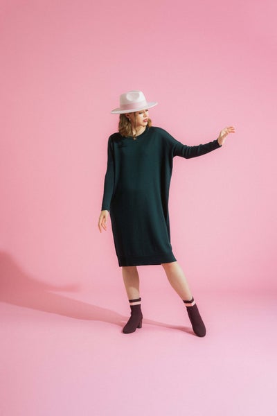 Aarre NOOA Merino dress, Green