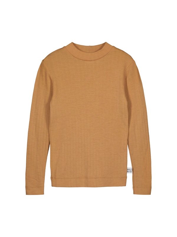 Mainio Merino Wool Shirt, biscuit