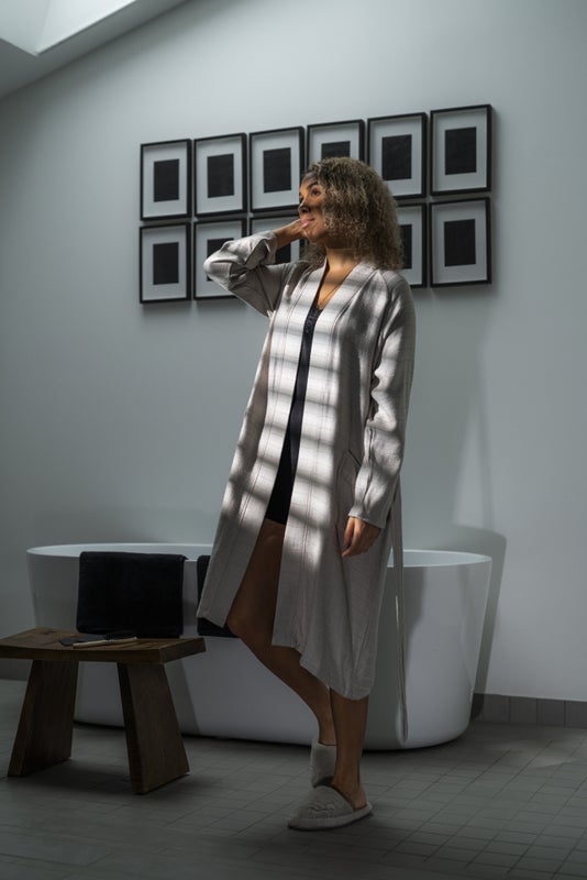 LUIN LIVING  Bamboo Aamutakki Sand