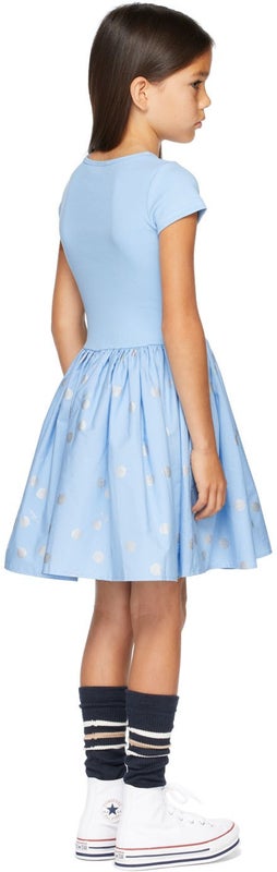 Molo Kids  Cissa - Dress SS  Silver Dots
