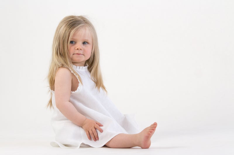 HULMU Myrsky-mekko vauvat VALKOINEN