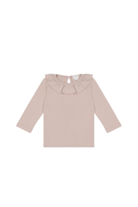 Jamie Kay Pima Cotton Louise Top - Dusky Rose