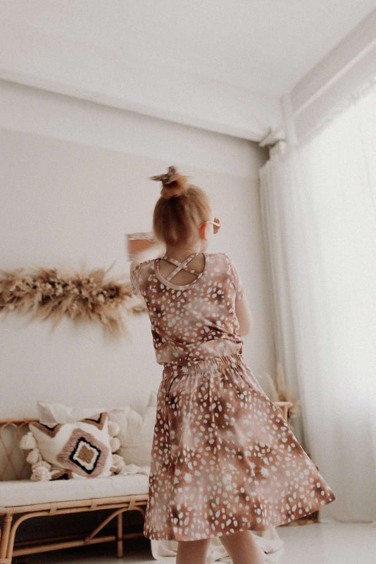 Kaiko  Basic Skirt, Copper Bambi