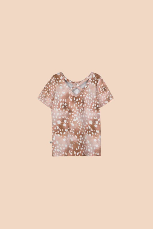 Kaiko Cross Shirt SS, Copper Bambi