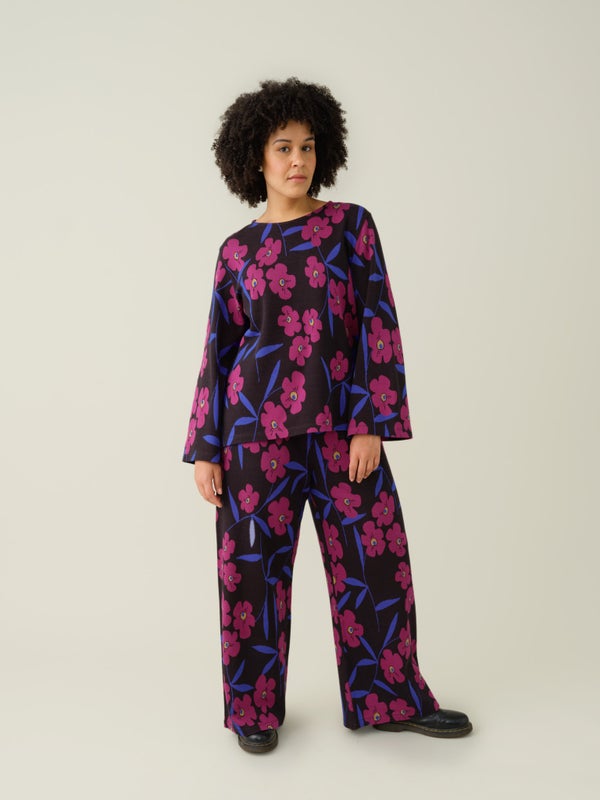 Mainio Mysterious Blooms Jacquard Pants, adults