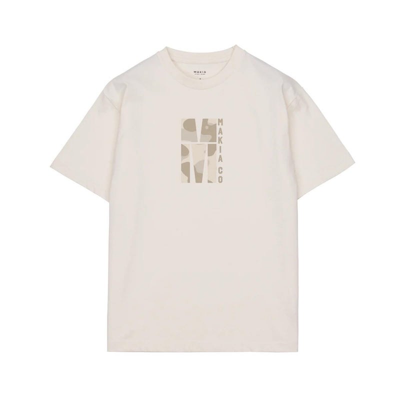 Makia Offshore T-Shirt Natural White