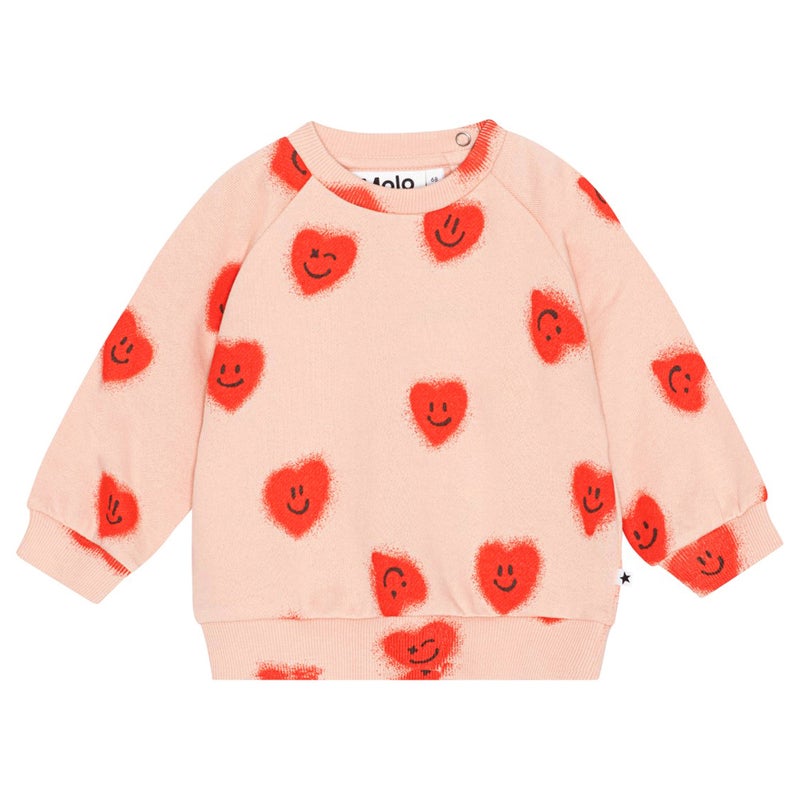 Molo Kids Disc Red Hearts