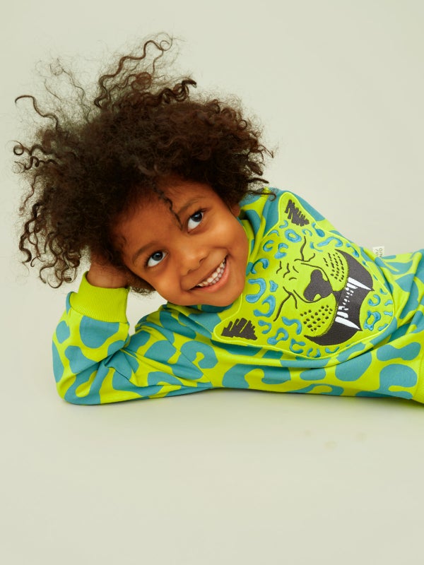 Mainio Leo Hoodie Acid Lime/Hawaiian Ocean
