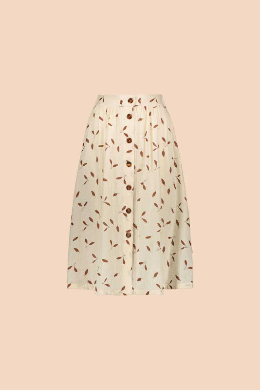 Kaiko  Button Skirt, Wind